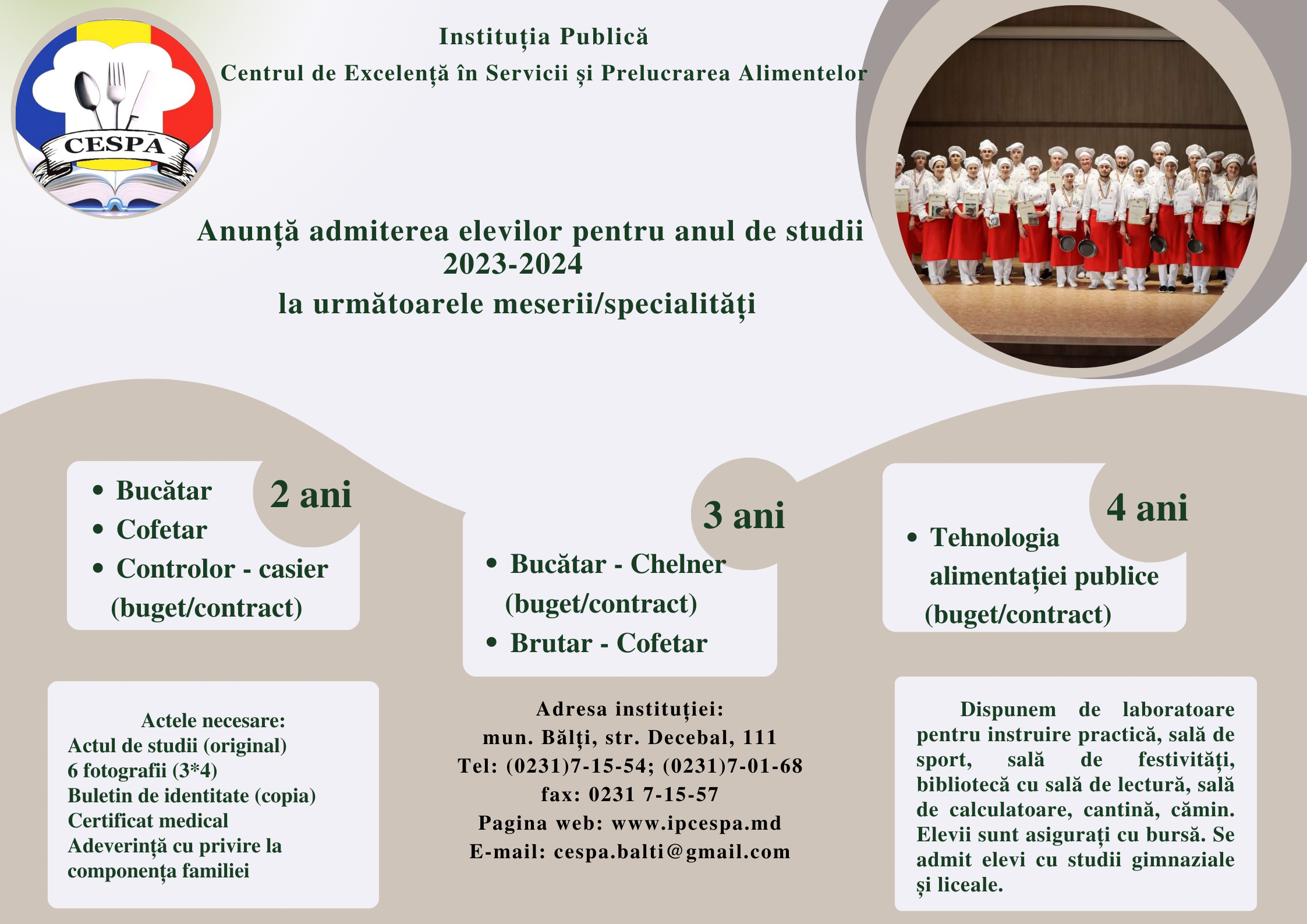 Admiterea 2023